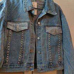 Studded Denim Jacket